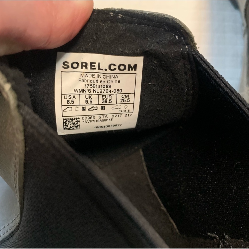 Sorel deep grey wedge boots - Picture 8 of 15